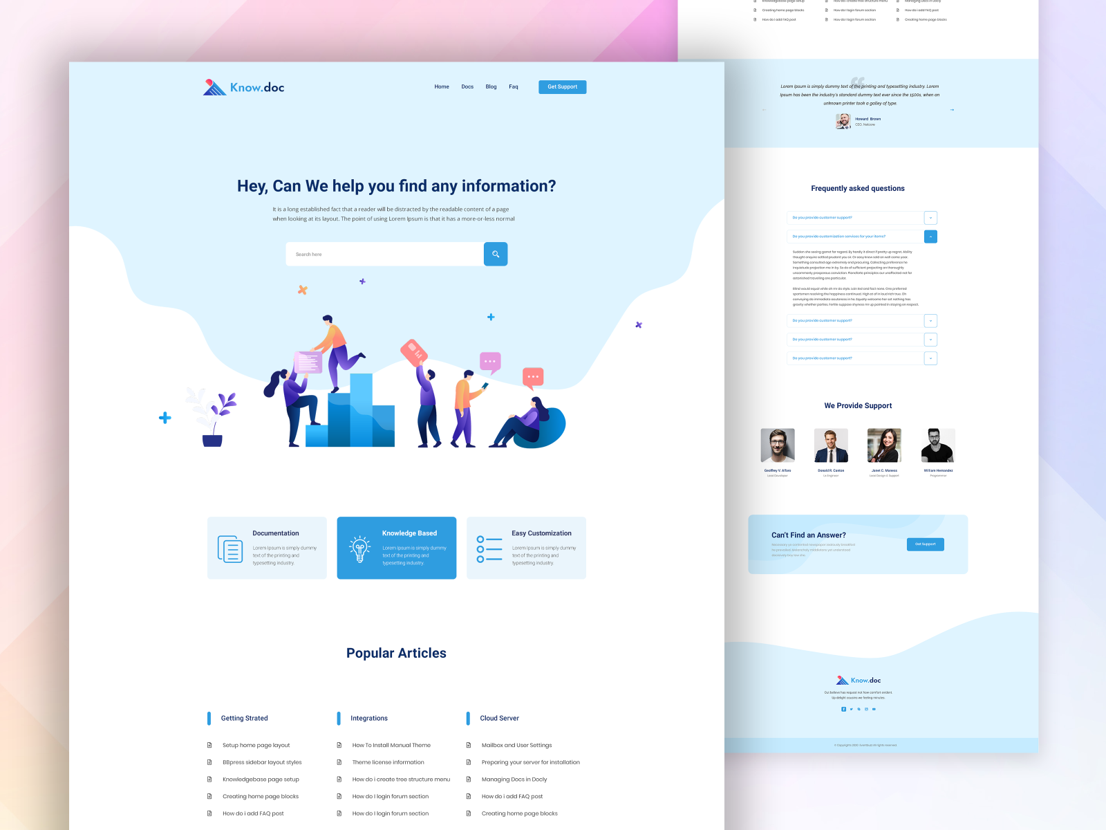 Documentation Knowledge by Asib uz zaman Nahid on Dribbble