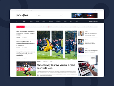 Newspost | News & Magazine Template