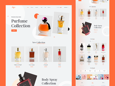 Perfume Store website