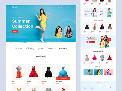 Fashion Store E-commerce Website