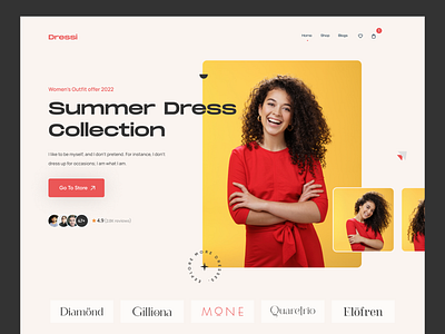 Trendy Clothing Women Online designs, themes, templates and downloadable graphic elements on Dribbble