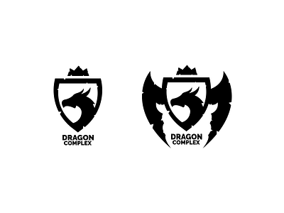 Dragon Complex Logo | Sketches brandlogo design figma figmadesign flat logo sketches vector