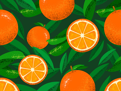 Orange Fruits fresh fruits illustration juice orange seamless texture