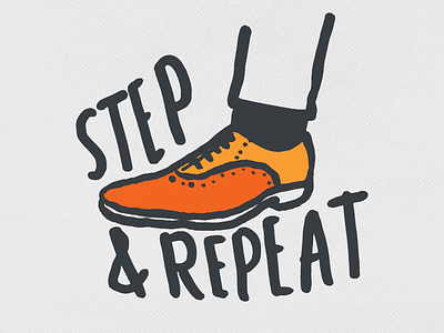 Step & Repeat design graphics illustration puns