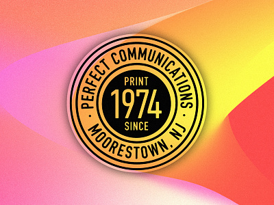Perfect Badge badge experiment gradient graphic design icon iconic