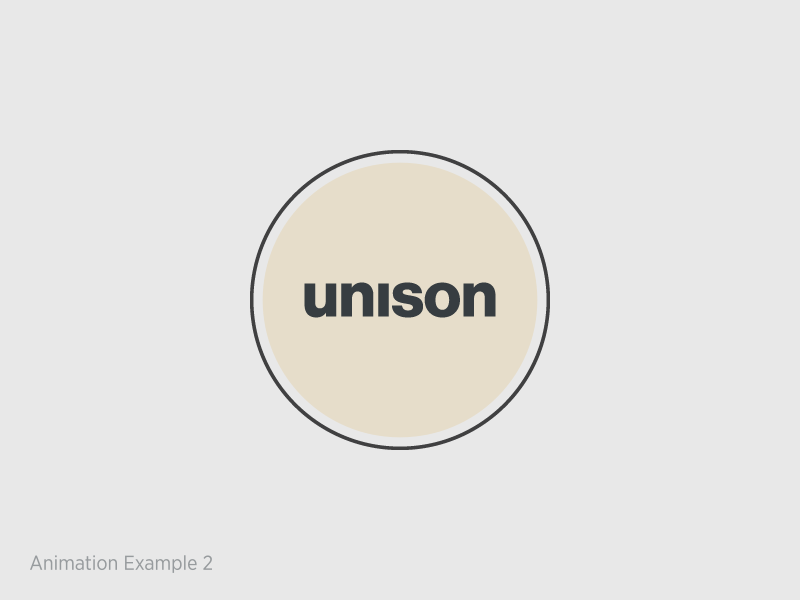 Unison Logo - Animation Experiment 2 adobe ae after effects ai flexible illustrator logo logo motion motion graphics movement ui