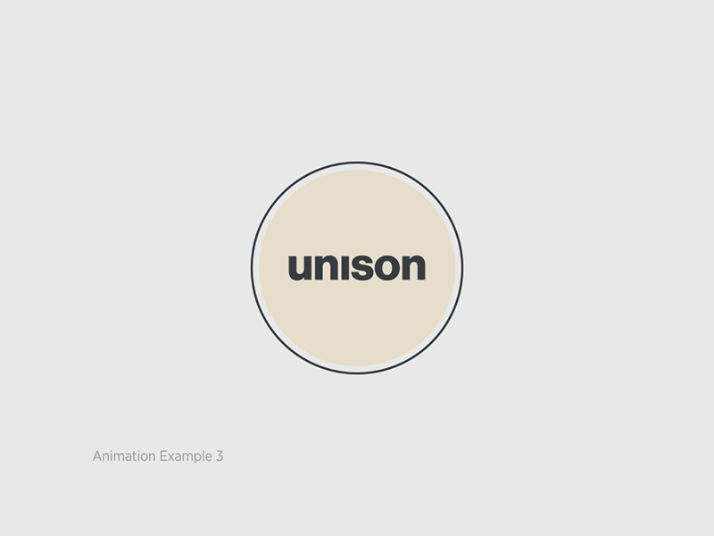 Unison Logo - Animation Experiment 3 adobe ae after effects ai flexible illustrator logo logo motion motion graphics movement ui