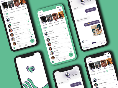 Messaging app concept