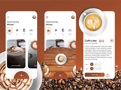 Coffee app concept