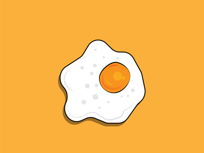 Salted egg illustration adobe