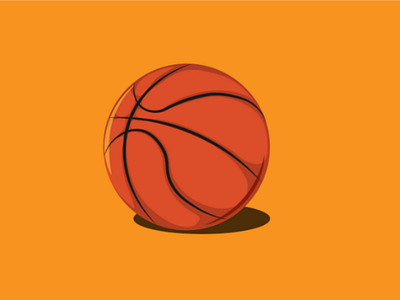Dribble illustration ball basketball