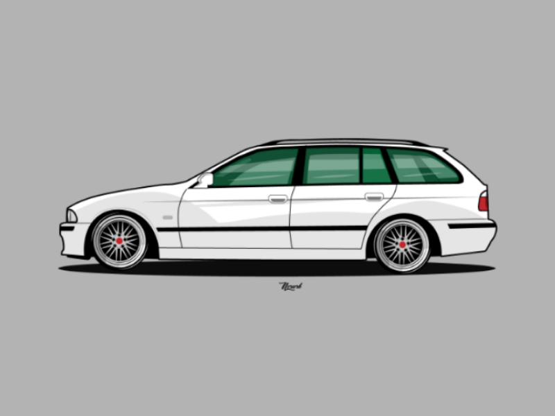 Рисунок bmw m5 e39