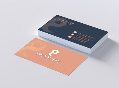 Simple Business card adobe illustrator adobe photoshop brandidentity branding and identity business card corporate corporate business card creative design illustration logo