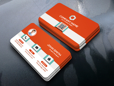 Corporate Business card adobe illustrator brandidentity branding branding and identity business card corporate business card creative design illustration logo modern print product design