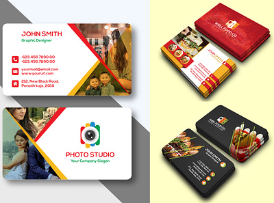 I will make creative business card for you brand identity corporate business card corporate identity creative business card minimalist modern business card modern logo photography real estate restaurant simple stationary design