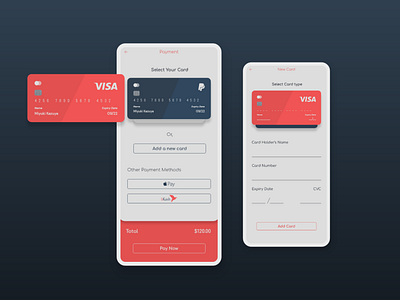 Daily UI #002 - Credit Card Checkout