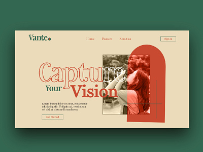 Landing Page - Daily UI #003 003 3d animation branding dailyui graphic design home page home page ui landing page landing page ui logo motion graphics ui ux uiux web design webdesign website design website landing page