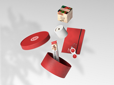 Onboarding kit for new HH employees 3d 3dsmax design render