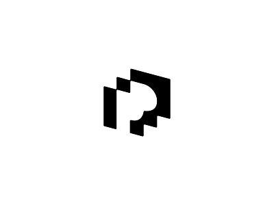 Logo concept PP v. 1.0 branding design flat form graphic design logo vector