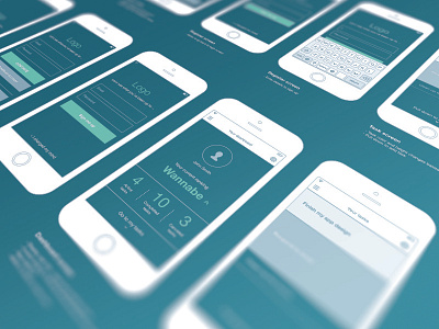 To-do app wireframes iphone layouts mobile ui ux wireframes