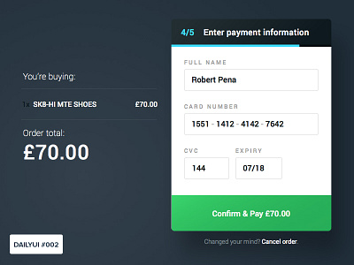 Credit card checkout card checkout credit dailyui sketch ui ux
