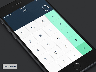 Calculator calculator dailyui ui ux