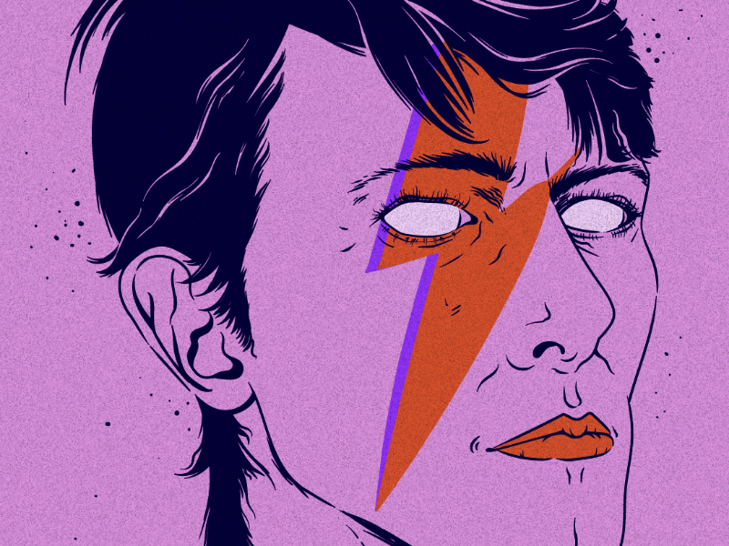 Bowie by Manon Auneau on Dribbble