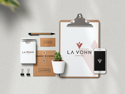 Brand Identity for ‘LA VOHN’. adobeillustrator brand brandidentity branding logo logodesign logomark