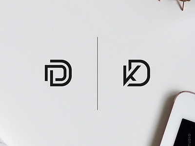 Logomark for Dunni Kollections adobe illustrator brand design logo logomark