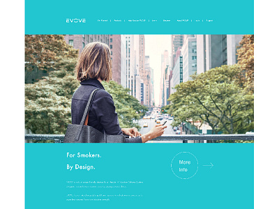 Evove Website - Home Page