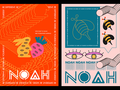 Noah Branding poster poster design