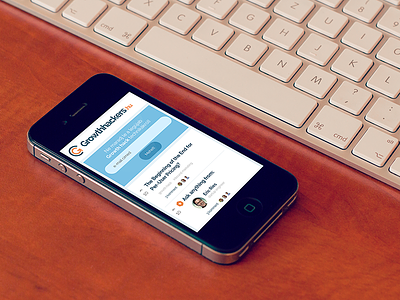 Growthackers responsive layout iphone mockup responsive ui webdesign