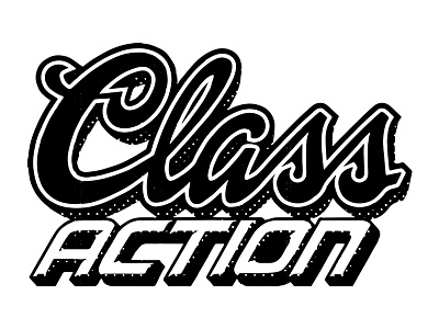 Class Action + Coors Light band beer coors denton local music logo logotype shirt texas