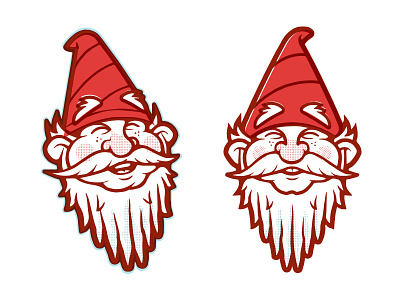 Gnome V. Gnome character gnome logo