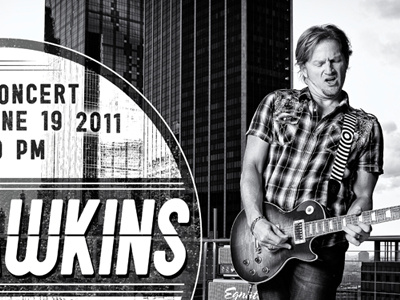 Tim Hawkins - Poster Two bw event gibson poster