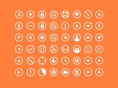 Icons 16x16 design flat icon icons illustration shape