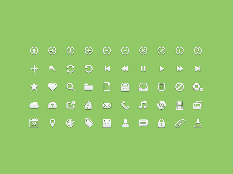 Flat Icons by Anton Mikhalenka on Dribbble