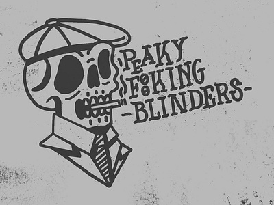 Peaky Blinders blinders design flat icon illustration illustrator minimal netflix netflixitalia peaky peaky blinders pencil vector