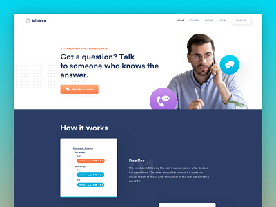 TalkTree (SaaS landing page)