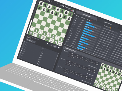 Chess Game Web Online UI v2