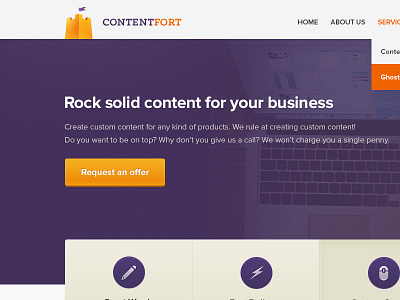 ContentFort ui ux webdesign