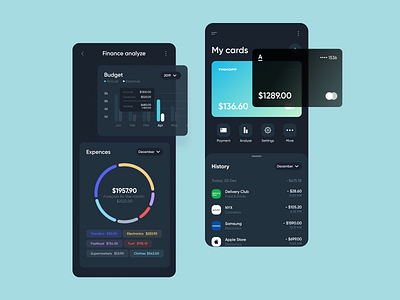 Banking App Design banking banking app design finance mobile