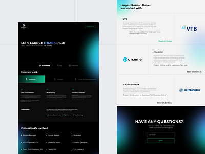 Landing Page for Opium Pro