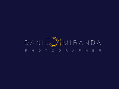 Danilo Miranda Photgrapher logo branding design illustration logo design minimalist logo phtotgraphy logo typography vector