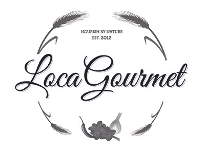 LocaGourmet Logo Concept