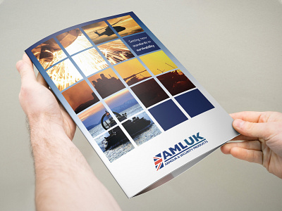 AML UK Corporate Literature brochure design exhibition design literature