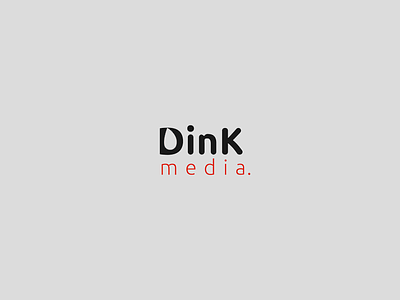 Logo Design - Dink Media branding creatives creativity design icon illustration logo logo design typography