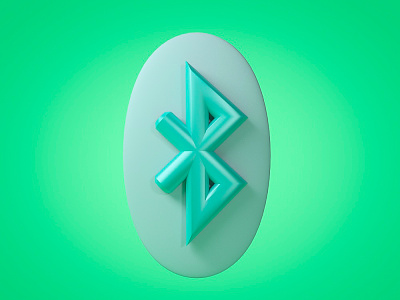 Bluetooth 3d Icon