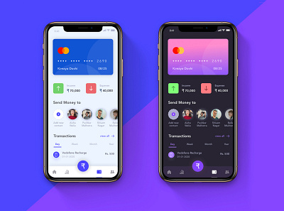 Velocity app design design finance app layout ui ui design uiuxdesign ux wallet ui