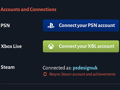 Contrllr Settings account admin contrllr playstation settings steam xbox